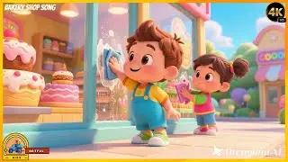 Bakery Wash Day Song for Kids 🧁🫧 | Clean Up Song with Fun & Bubbles