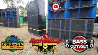 SWATCH INTERNATIONAL, REDD HEAT SOUND, НАСТРОЙКА ЗВУКА BASS ODYSSEY & РАННИЙ РАЗОГРЕВ @BestDoc @D...