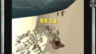 ITS OVER 9000: Attack on Titan Game Slash (glitch)