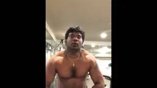 Vimal at gym