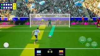 eFootball Penalty Shootout #25 Argentina Vs Colombia #efootball2026
