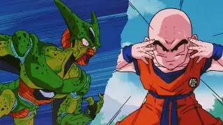 Kuririn vs Imperfect Cell (Japanese)