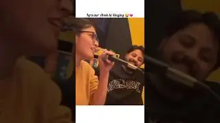 Iqra aur areeb ki singing video 😂💗| #sistrology #iqrakanwal #couple #trending #viral #foryou