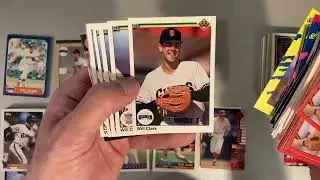 Will Clark Baseball Card Collection Review!! 🔥⚾️