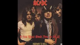 ACDC - IF YOU WANT BLOOD (YOU`VE GOT IT) Guitar Backing Track with Original Vocals