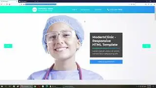 ModernClinic - Medical Clinic Responsive HTML Website Template