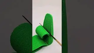 Very satisfying sand cutting | crunchy sounds | #kineticsandcutting 281