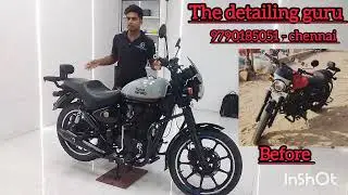 Thunderbird 350 Transformation with Premium bike  Painting in Chennai | Explained in Detail!