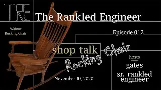 TRE-013 | My Dad's Walnut Rocking Chair (Inspired by Sam Maloof)