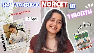 *HOW TO CRACK NORCET IN 1 MONTH* | NORCET SPECIAL 👩‍⚕️🩺 #createwithkanu #norcetmcq #aiims