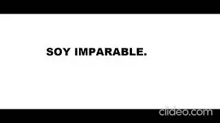 Soy imparable.