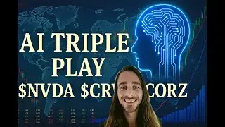 AI Triple Play - $NVDA $CRWV $CORZ