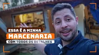 &Eacute; ASSIM QUE ORGANIZO MINHA OFICINA de Marcenaria | Dicas pra Espa&ccedil;os Pequenos e Expans&atilde;o da Oficina 