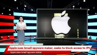 Apple sues Israeli spyware maker, seeks to block access to iPhones