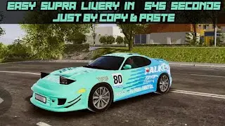 Design a Supra with FALKEN Livery in Madout2