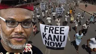 BREAKING: Free Nnamdi Kanu Protest Erupts in LAGOS.