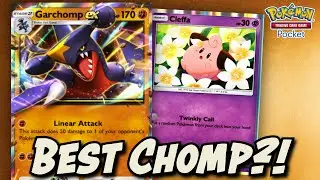 I Reached Peak Rating w/ Garchomp EX! ft. Cleffa 📈 [Pokemon TCG Pocket]