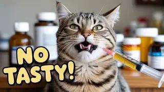 The Cat Medicine Refusal Chaos Saga 😹💊 (Every Cat Owner Can Relate