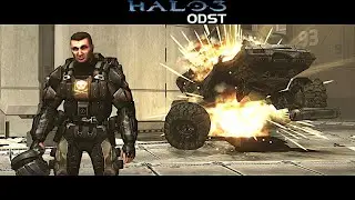 Halo 3 ODST Gameplay Deutsch #03 Die Ehrfurcht vor der Dunkelheit