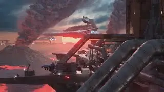 Star Wars Battlefront - Sorosuub Refinery, Extraction Gameplay Footage