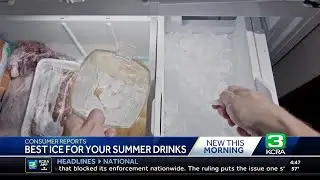 Consumer Reports: Best ice for your summer drinks
