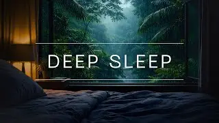 Rain White Noise for Deep Sleep | Tropical Rain | No Music | 5 Hours