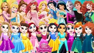 🌈 DISNEY PRINCESSES ➕ ANGELA 2 | Cosplay Makeover