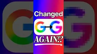 Google CHANGED Their Logo AGAIN!? #shorts #google #fypシ゚viral #fyp #logo #logodesign #googlenews