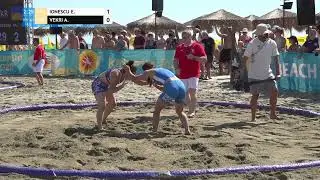 Round 2 Women's BW - 60 kg: E. IONESCU (ROU) v. A. VEKRI (GRE)