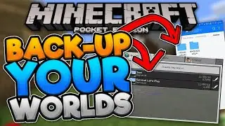 How to backup Minecraft world 🤯 | How to backup Minecraft world in Pocket Edition 🤯
