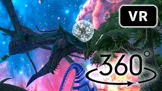 VR 360 Avatar Fire and Ash VR Roller Coaster 🤯 Unreal Virtual Reality Experience #viral #360