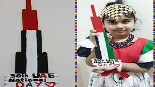 Craft for 50th UAE 🇦🇪  national day @BewithAngel