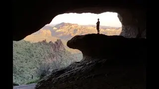 Inside the Wave Cave Hiking the Superstition Mountains of Arizona