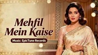 Mehfil Main Kaise | Old Hindi Romantic Song | Heart Touching 60s-70s Vibe Love Song