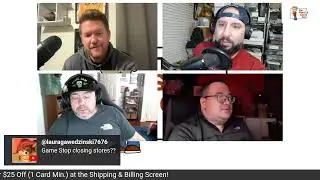 Off Center Sports Crad Chat 1-7-2026 w/ NEO, Flipping Steve and Dustin