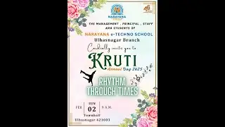 Annual Function 2K25 (Narayana e-Techno School , Ulhasnagar Branch)