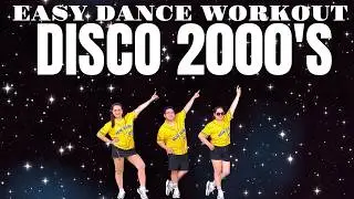 Easy dance workout - disco 2000s | simple dance workout | easy Zumba | nonstop Dance remix | 🔥 dance
