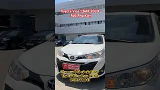 Xe Toyota Vios 2020 số s&agrave;n, chủ chạy kỹ c&ograve;n rất đẹp gi&aacute; chỉ 368 | Toyota T&acirc;n Cảng thu mua &ocirc; t&ocirc; cũ