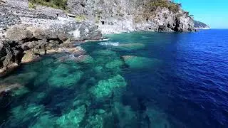 Fpv Drone Flying in  Levanto Liguria