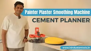 Painter Plaster Smoothing Machine Cement Planner |  Hindustan Tools (Everest Industrial Corporation)