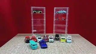 Stacking Hot Wheels Toy Cars on Shelves