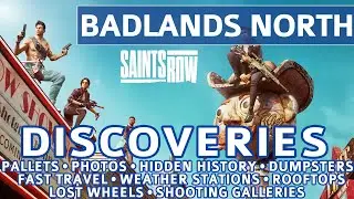 Saints Row - Badlands North All Discovery Locations - 100%