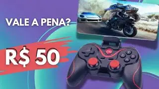 SURREAL! Achei o controle bluetooth mais BARATO do mercado | GAMEPAD X3