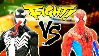 Spider-man vs. Venom! SPIDER SENSE is SMASHING! ~ Ultimate Smash House ~ pocket.watch jr.