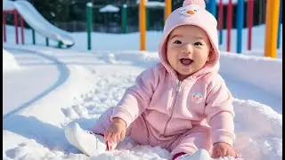 Snow Park Slide | Fun Winter Learning Song for Toddlers & Preschoolers