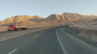 de Calama a  CHUQUICAMATA.  chile