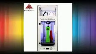 Z360 Dual Extruder Printer With Top Cover and Door