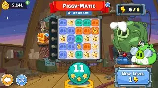 Angry Birds Friends. Piggi-Matic 11 (10.01.2026). 3 stars. Passage from Sergey Fetisov