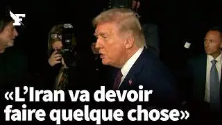 Donald Trump &laquo;esp&egrave;re ne pas devoir&raquo; frapper l'Iran
