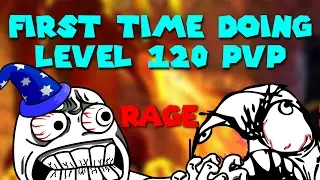 Wizard101 Level 120 Champion Fire PvP: TRIGGERED ON MY FIRST MATCH BACK?!